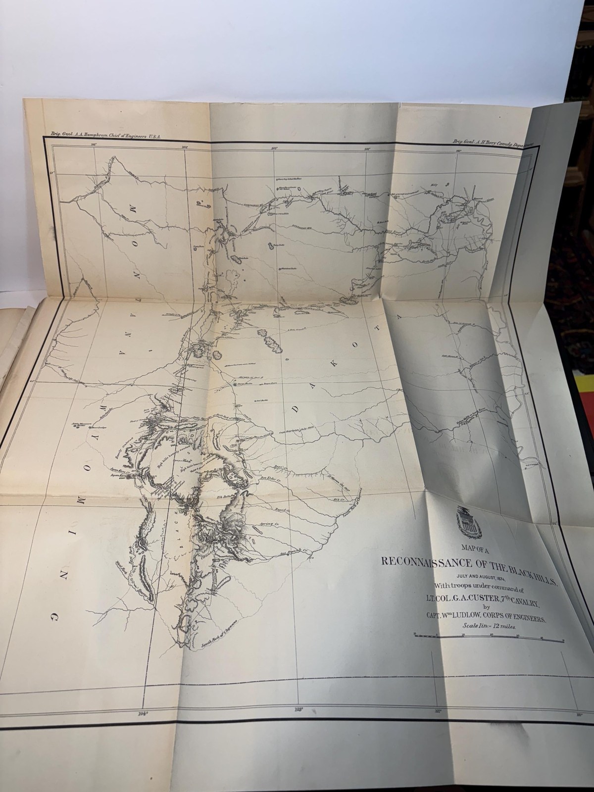 Report of a Reconnaissance of The Black Hills of Dakota, made in The Summer of 1874 — photograph 8.