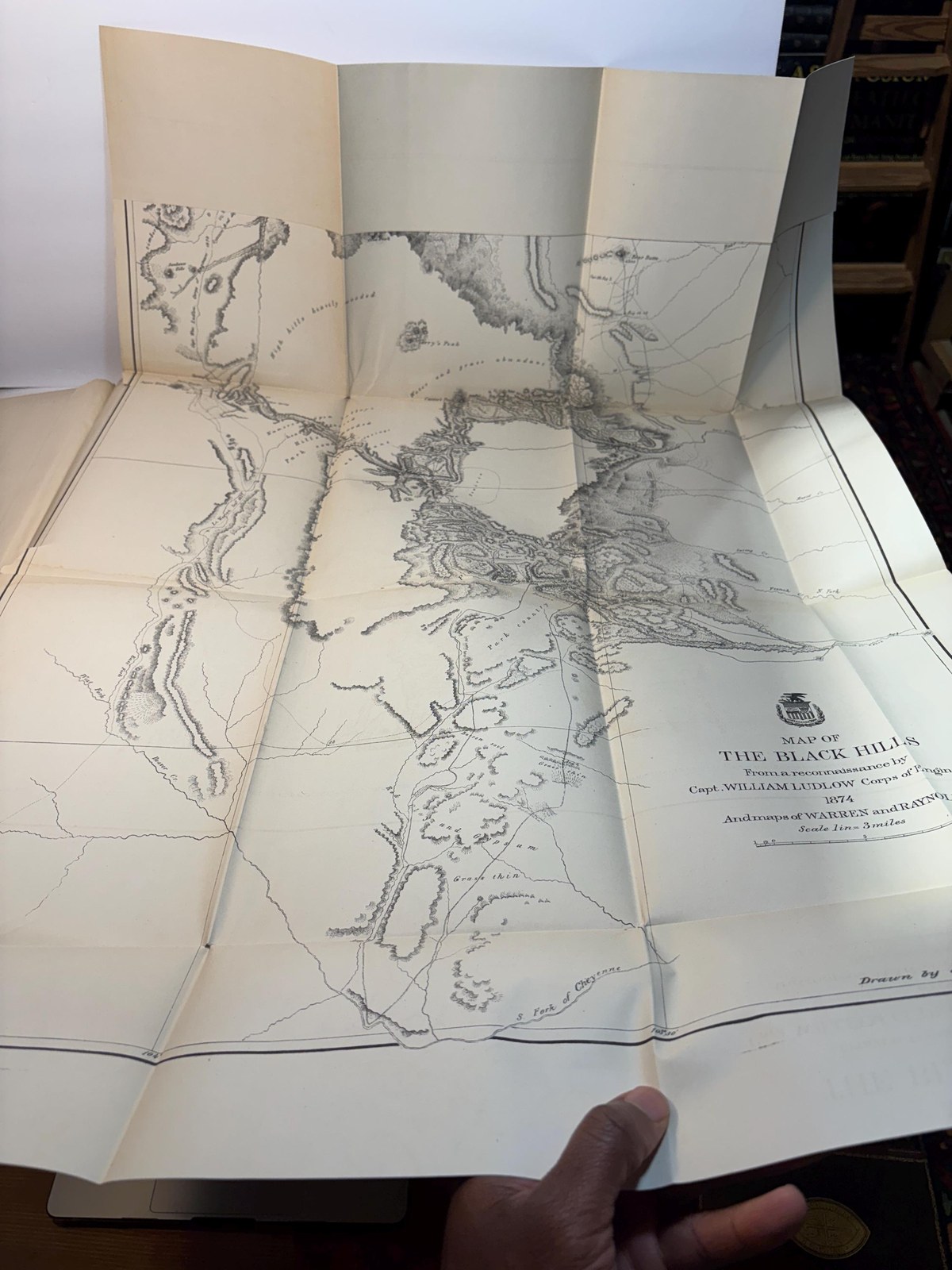 Report of a Reconnaissance of The Black Hills of Dakota, made in The Summer of 1874 — photograph 9.