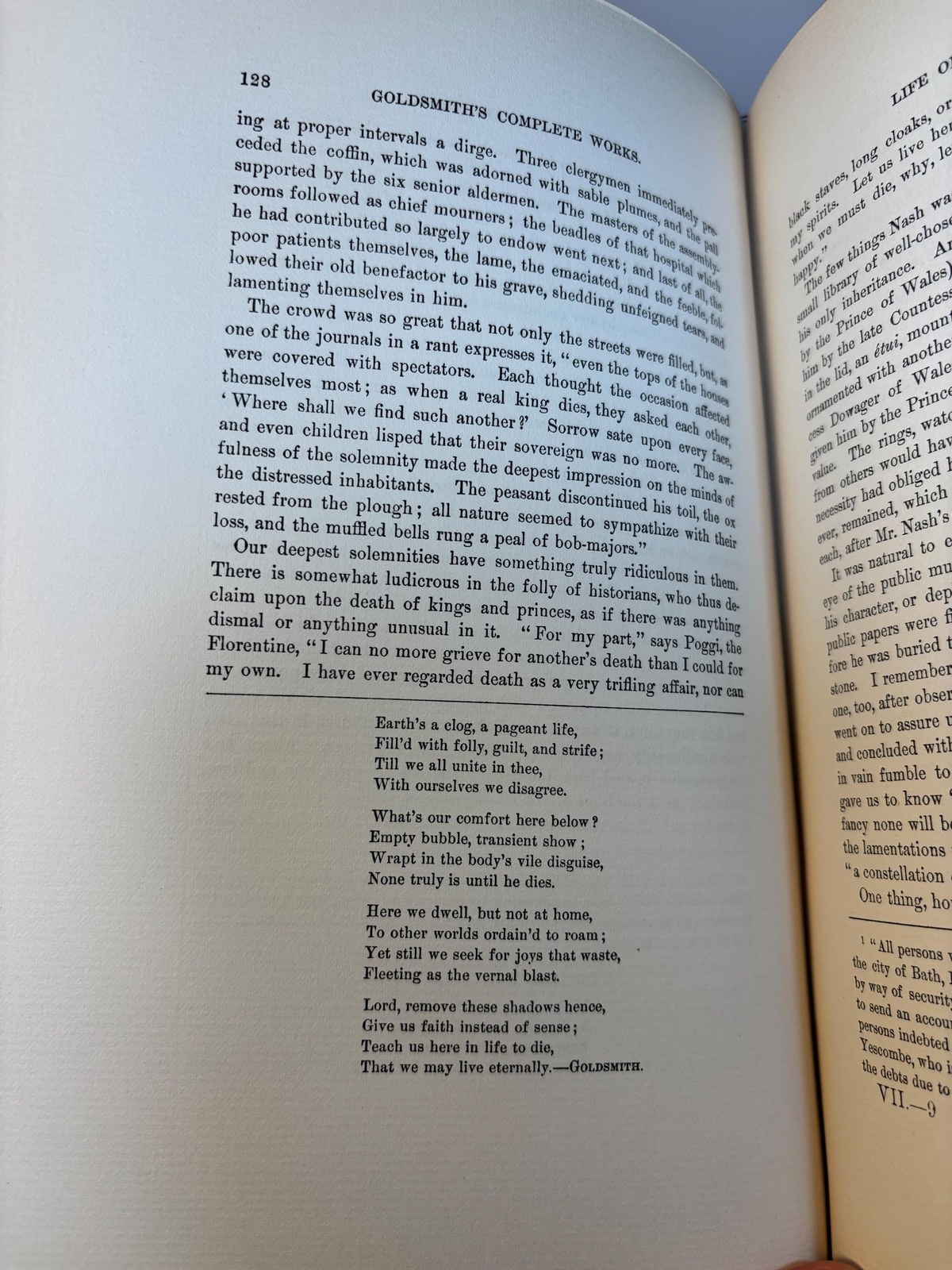 The Works of Oliver Goldsmith. Wakefield Edition. Limited Edition #127/500. Vol. VII — photograph 9.