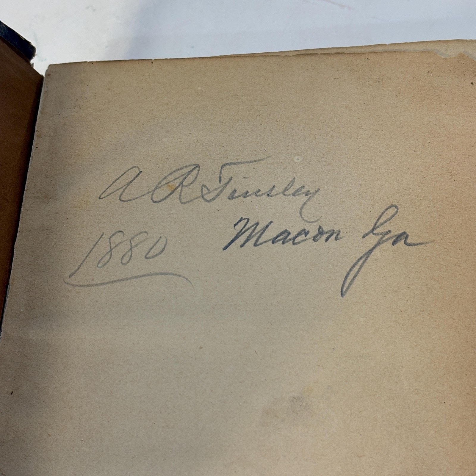 Historical Record of Macon and Central Georgia, Containing many Interesting and Valuable Reminiscences Connected With The Whole State, Including Numerous Incidents and Facts never Before Published and of Great Historic Value. — photograph 8.