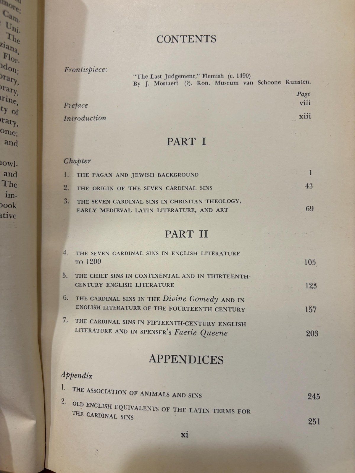 The Seven Deadly Sins, An Introduction to the History of a Religious Concept, with Special Reference to Medieval English Literature — photograph 5.