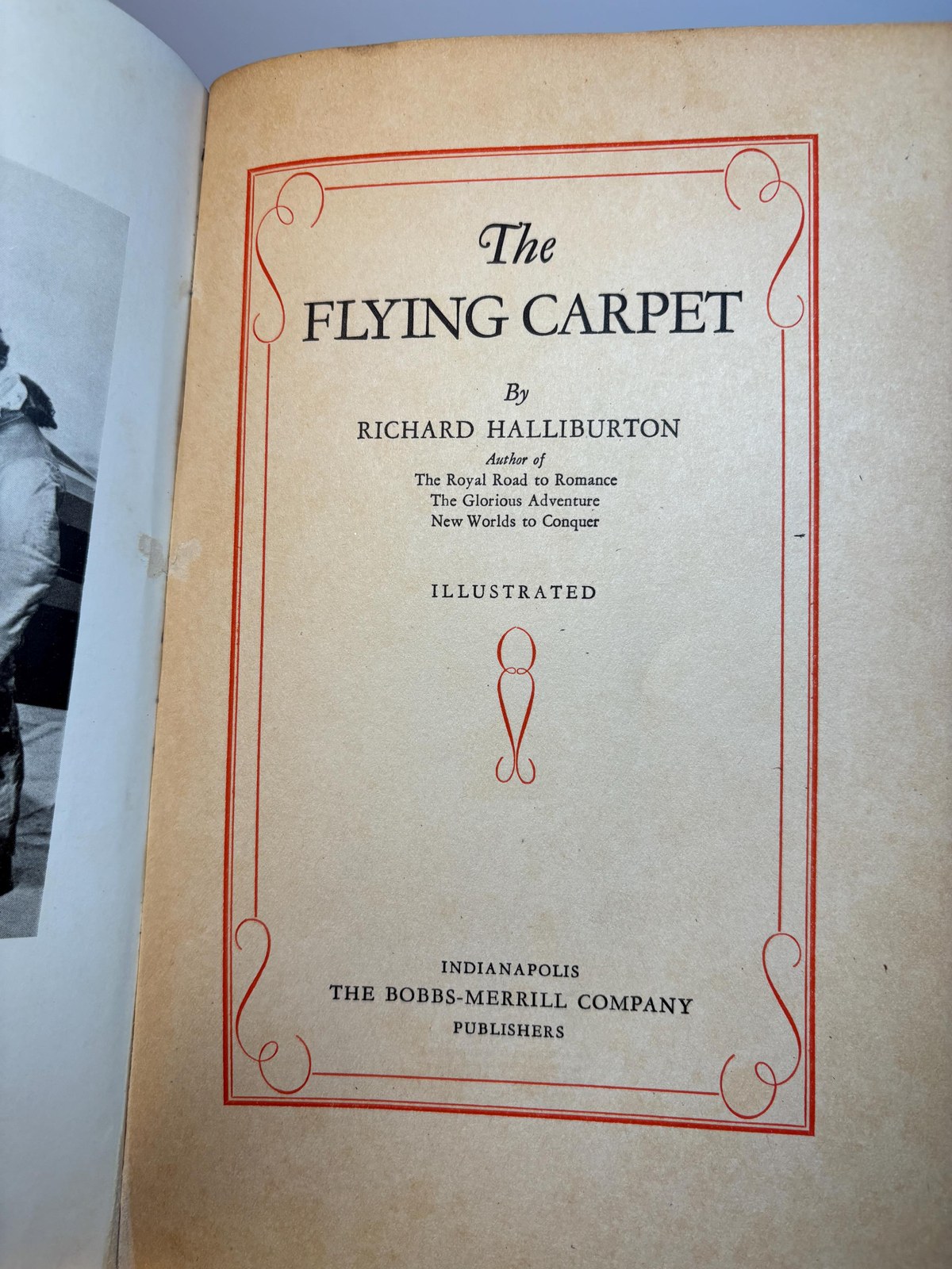 The Flying Carpet, Stated First Edition, Presentation Copy inscribed by Author — photograph 3.