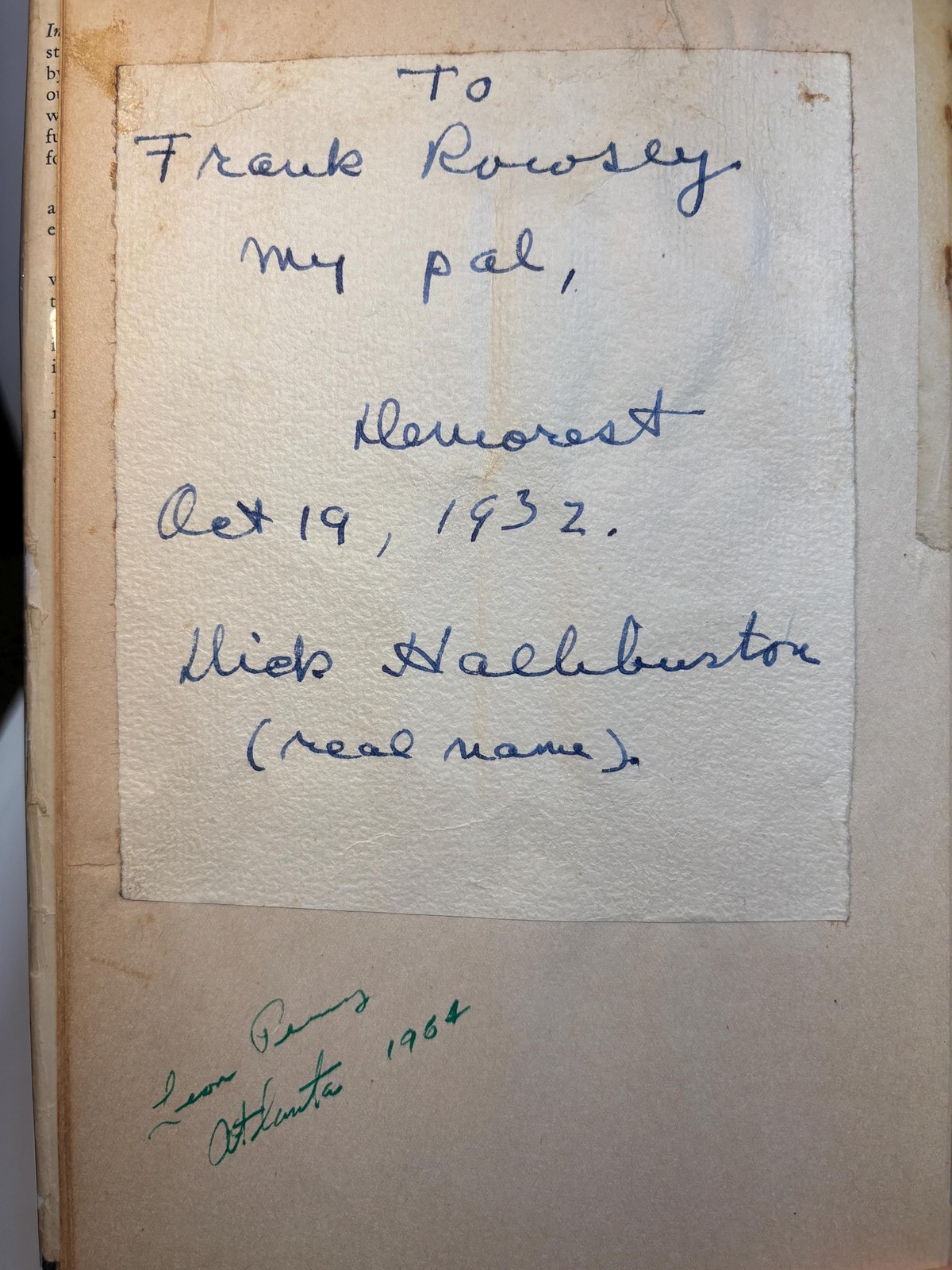 The Flying Carpet, Stated First Edition, Presentation Copy inscribed by Author — photograph 6.