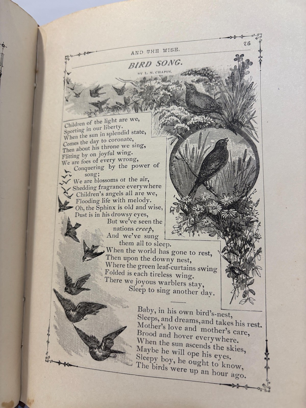(Salesman's Prospectus) The Crown Book of The Beautiful, The Wonderful and the Wise Presenting in Attractive Forms some of The Notable Things in Poetic Literature, In Science and In Art, In History and Biography, In Earth, Sea and Sky in Philosophy and Music.., Revised Edition. With an Introduction by Thomas Chase... — photograph 8.