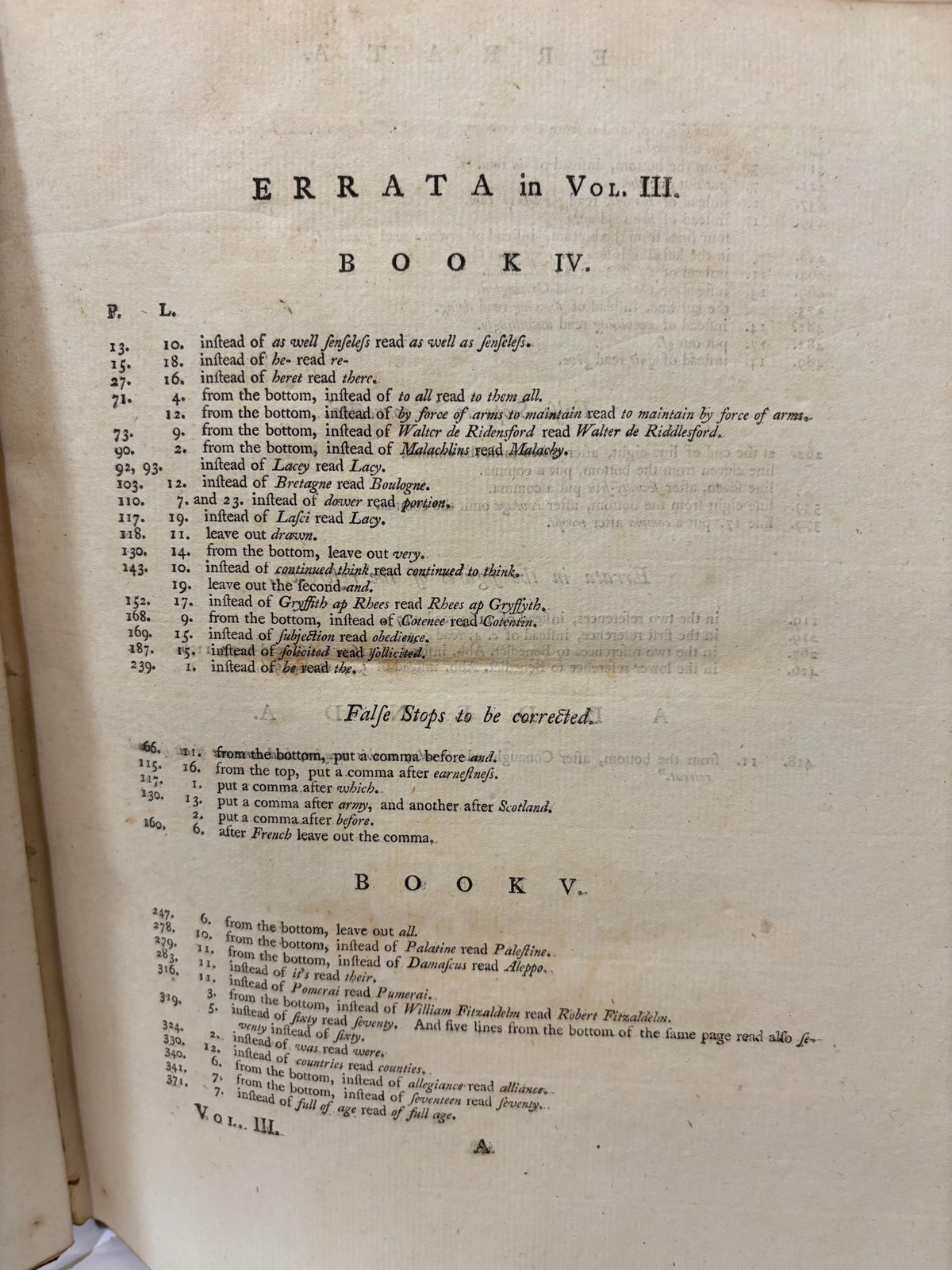 The History of The Life of King Henry The Second, and Of The Age in Which He Lived, In Five Books: To Which is Prefixed, A History of The Revolutions of England From the Death of Edward the Confessor to The Birth of Henry The Second:.. The Second Edition — photograph 8.