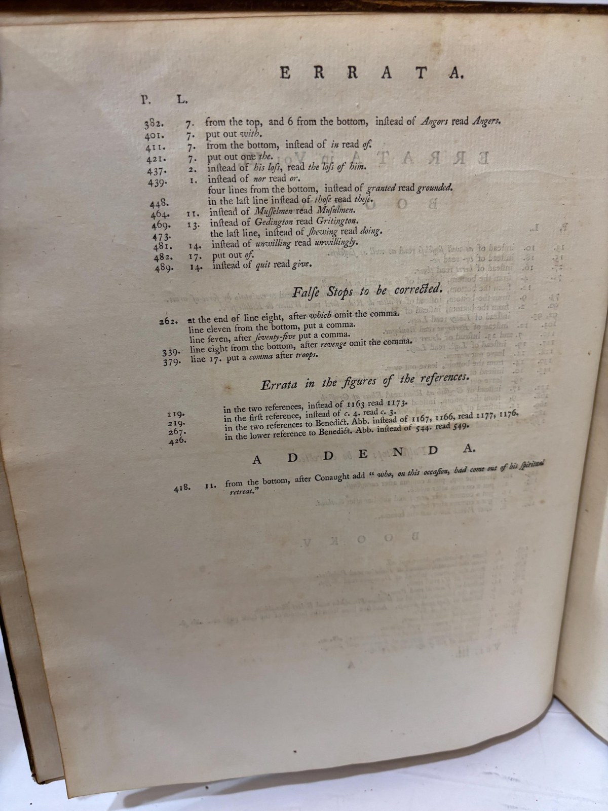 The History of The Life of King Henry The Second, and Of The Age in Which He Lived, In Five Books: To Which is Prefixed, A History of The Revolutions of England From the Death of Edward the Confessor to The Birth of Henry The Second:.. The Second Edition — photograph 9.