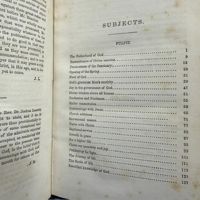 Prayers from Plymouth Pulpit, Phonographically Reported, Eighth Edition, — photograph 4.