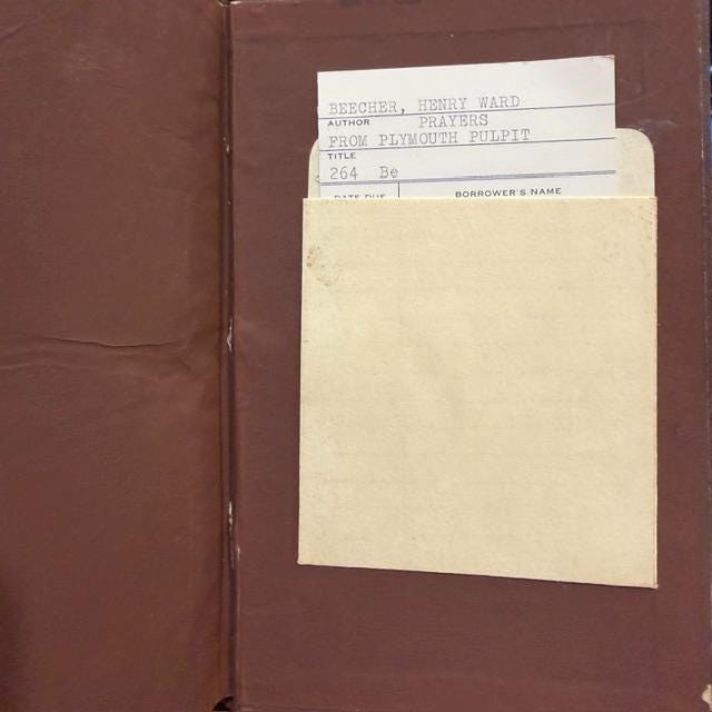 Prayers from Plymouth Pulpit, Phonographically Reported, Eighth Edition, — photograph 7.
