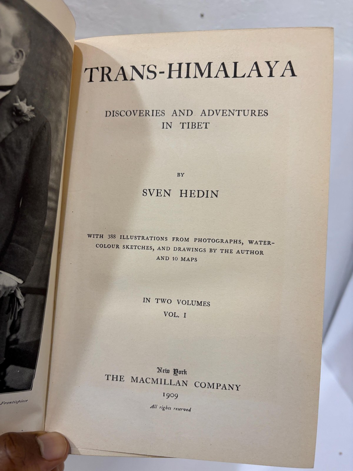 Trans-Himalaya Discoveries and Adventures in Tibet, With 388 Illustrations from Photographs, water-colour Sketches, and Drawings by The Author and 10 Maps, In Two Volumes — photograph 4.