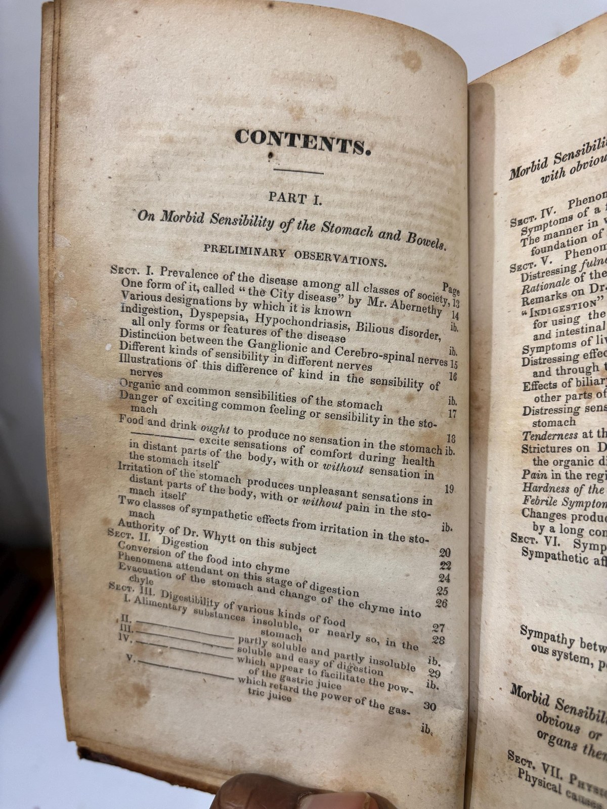 An Essay on Indigestion; Or Morbid Sensibility of The Stomach and Bowels, as The Proximate Cause or Characteristic Condition of Dyspepsy, Nervous Irritability, Mental Despondency, Hypochondriasis, and Many Other Ailments of Body and Mind. To Which are Added, Observtions on the Diseases & Regimen of Invalids on Their Return from Hot and Unhealthy Climates. Third Philadelphia, From the Sixth London Edition, Much Enlarged. — photograph 5.