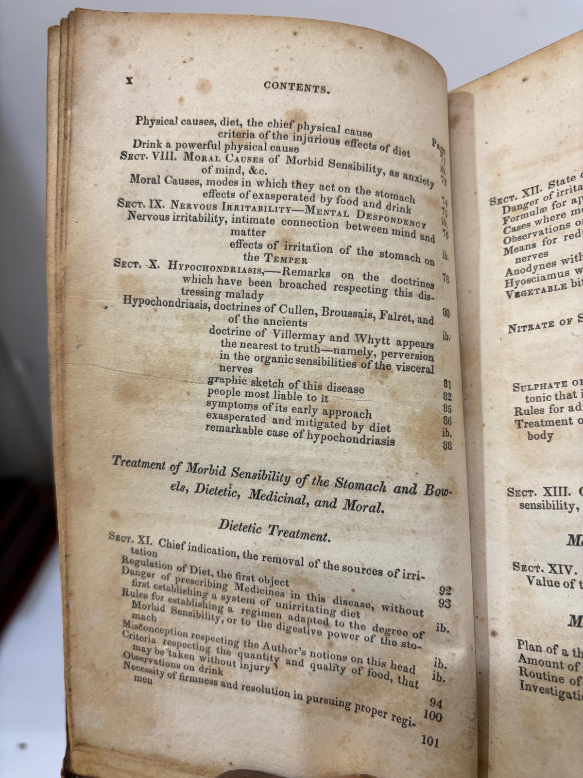 An Essay on Indigestion; Or Morbid Sensibility of The Stomach and Bowels, as The Proximate Cause or Characteristic Condition of Dyspepsy, Nervous Irritability, Mental Despondency, Hypochondriasis, and Many Other Ailments of Body and Mind. To Which are Added, Observtions on the Diseases & Regimen of Invalids on Their Return from Hot and Unhealthy Climates. Third Philadelphia, From the Sixth London Edition, Much Enlarged. — photograph 7.