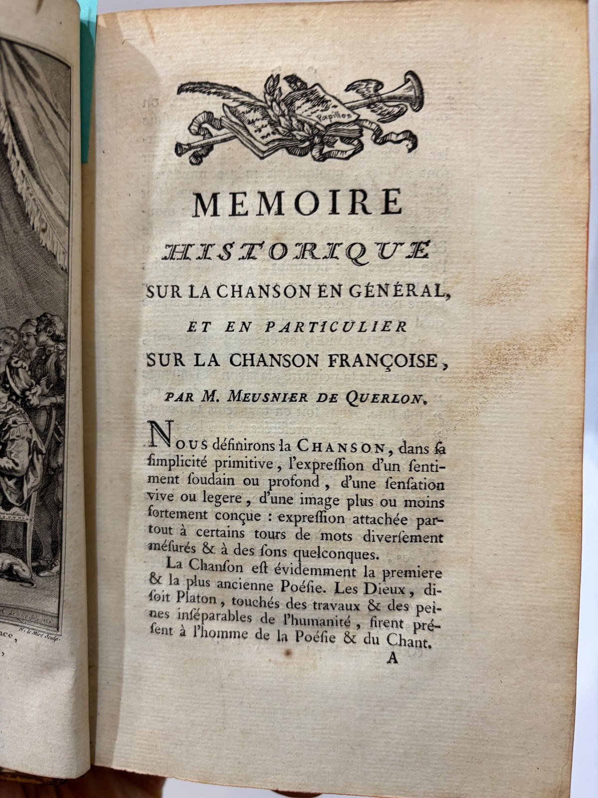 , Depuis le 13e Siecle jusqu'a present. Translated: French anthology, or selected songs, from the 13th century to the present. French Language — photograph 4.
