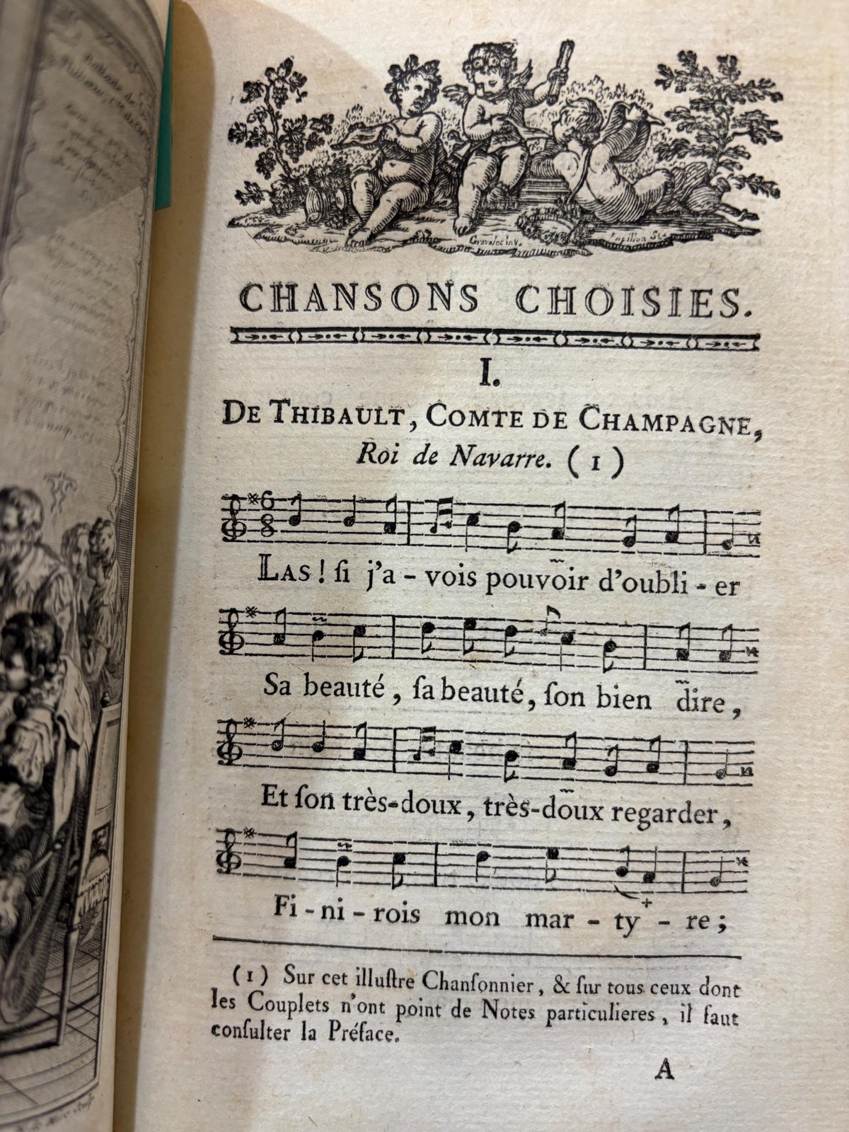 , Depuis le 13e Siecle jusqu'a present. Translated: French anthology, or selected songs, from the 13th century to the present. French Language — photograph 6.