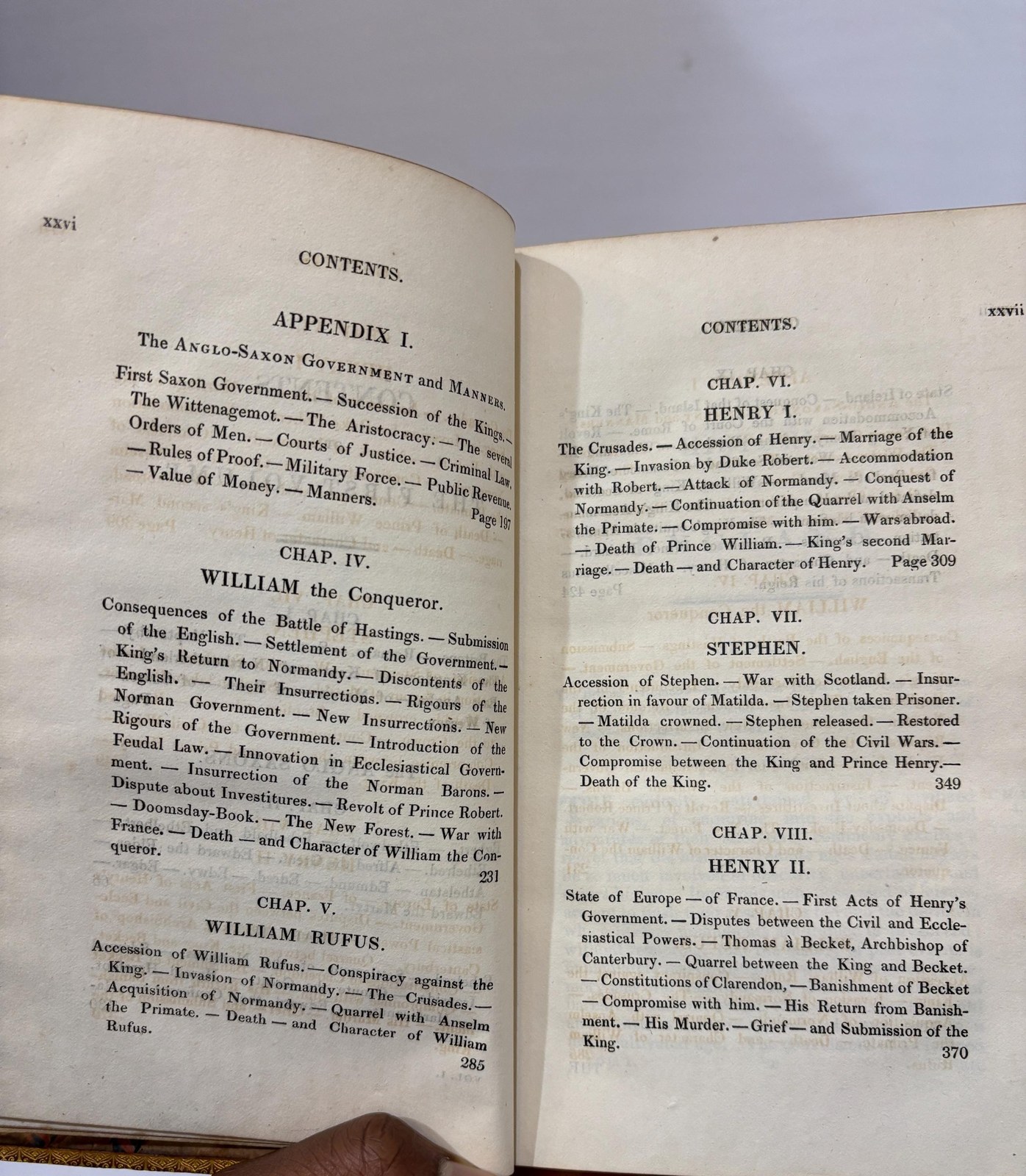 The History of England, From The Invasion of Julius Caesar to The Revolution in 1688. In Eight Volumes. A New edition, With The Author's Last Corrections and Improvements. To Which is Prefixed, A Short Account of His Life, Written by Himself. — photograph 5.