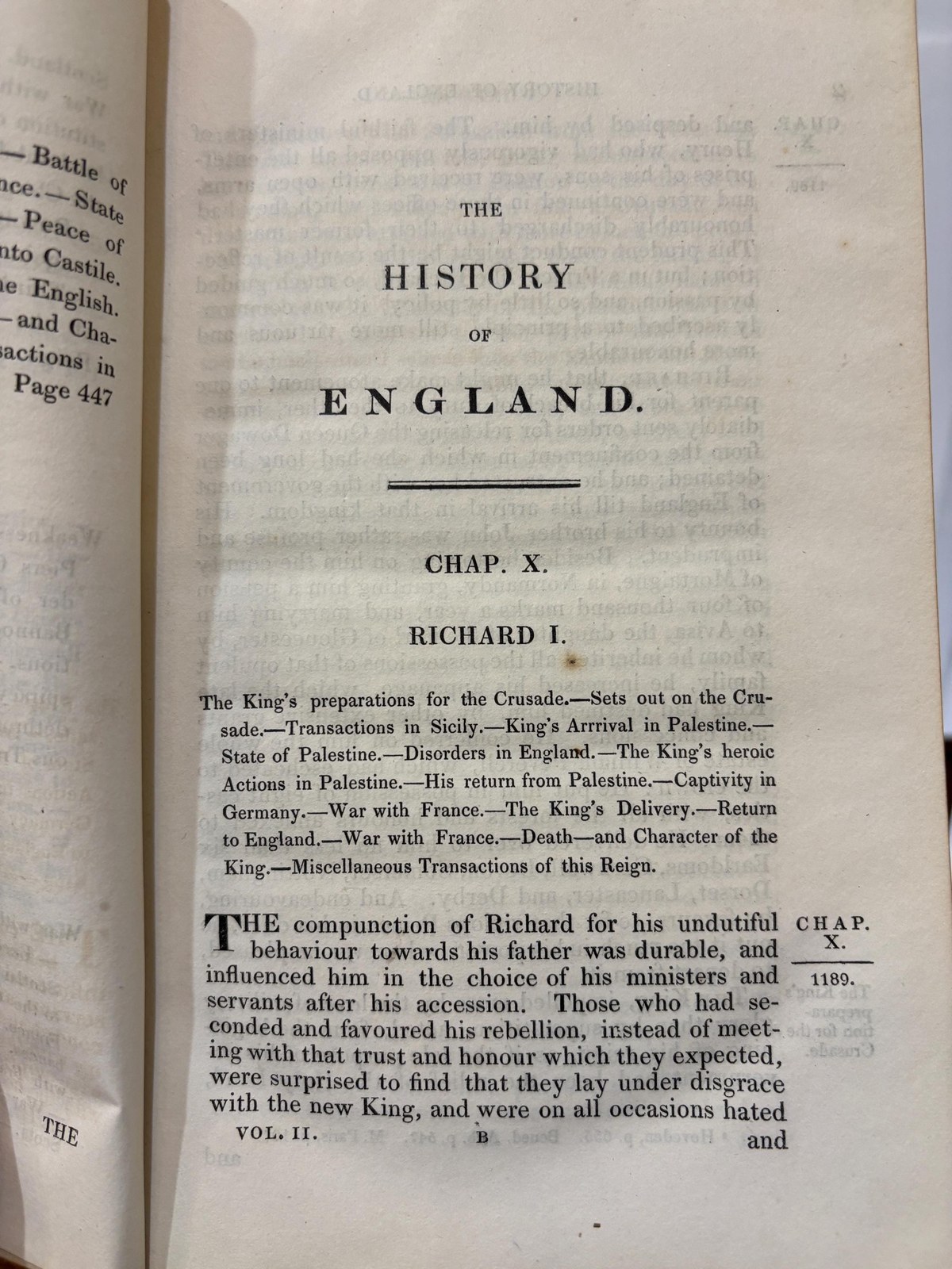 The History of England, From The Invasion of Julius Caesar to The Revolution in 1688. In Eight Volumes. A New edition, With The Author's Last Corrections and Improvements. To Which is Prefixed, A Short Account of His Life, Written by Himself. — photograph 9.