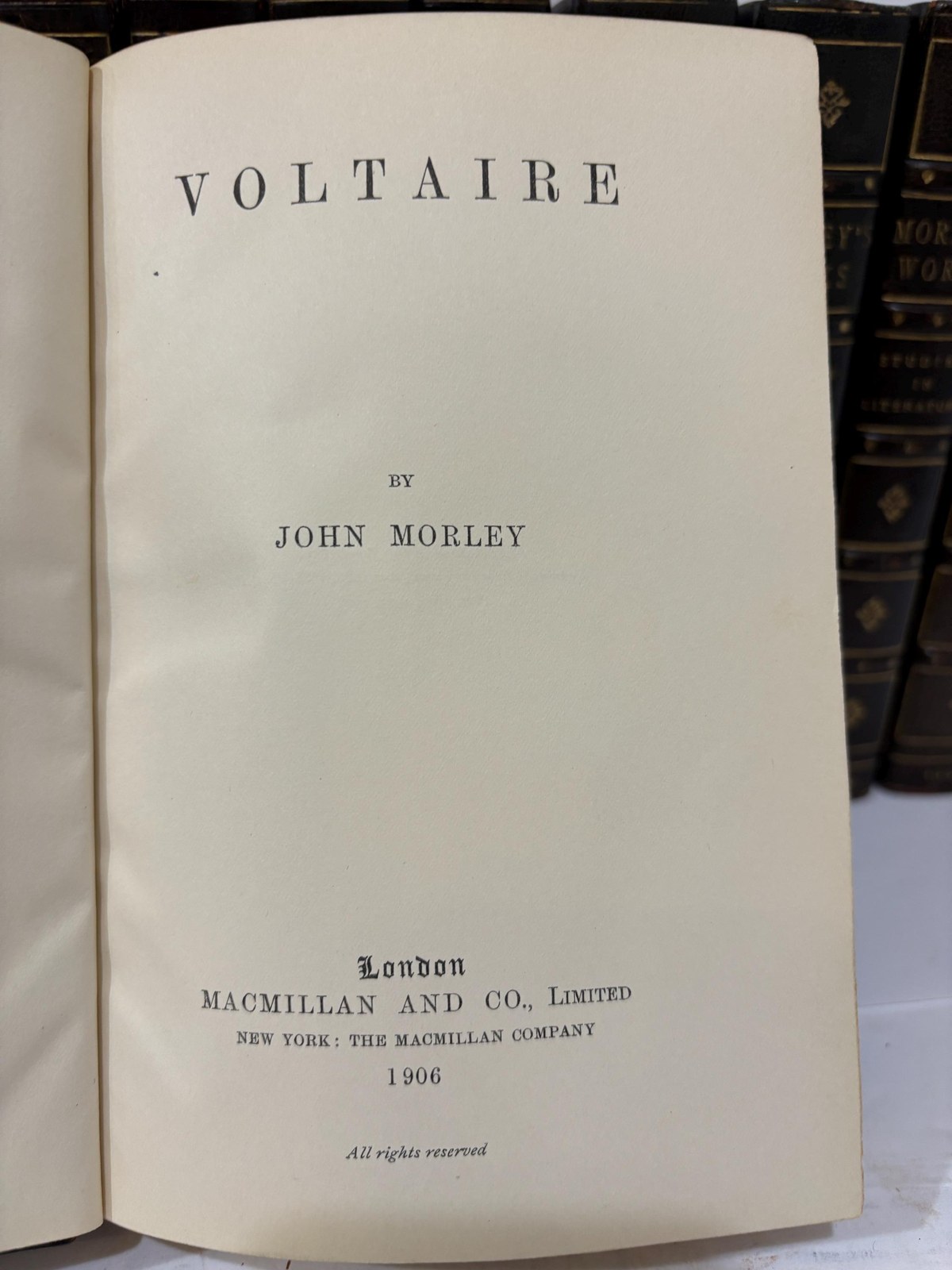 Morley's Works (14 Vol.) — photograph 8.