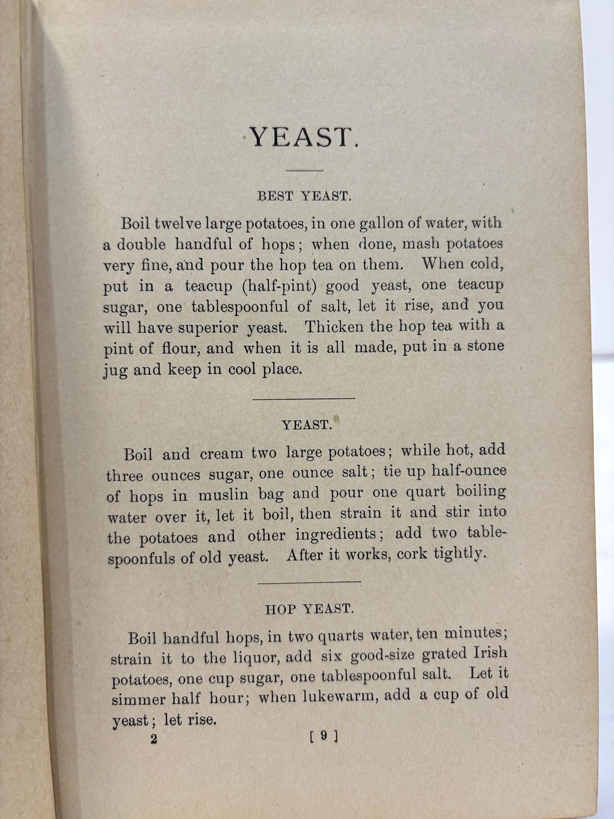 "F. F. V. Receipt Book" (First Families of Virginia Recipe Book) First Edition — photograph 5.