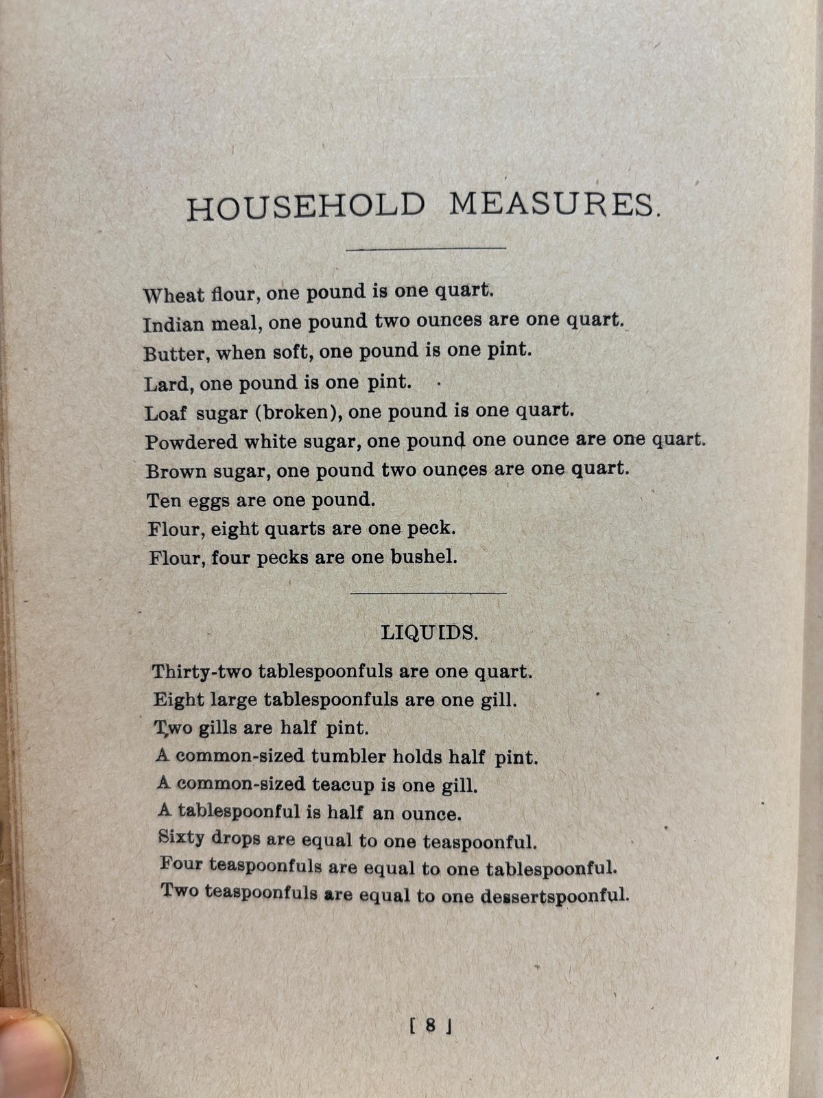 "F. F. V. Receipt Book" (First Families of Virginia Recipe Book) First Edition — photograph 6.