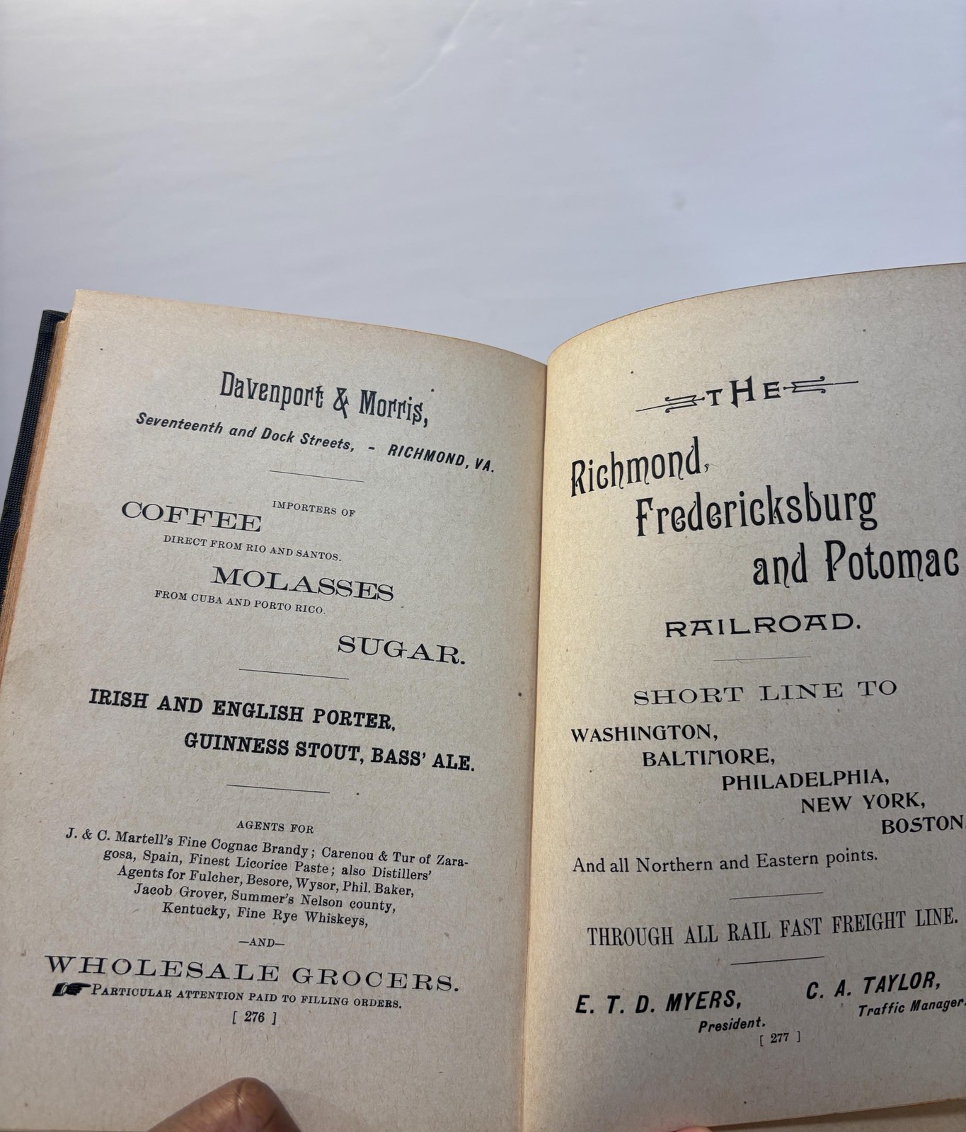 "F. F. V. Receipt Book" (First Families of Virginia Recipe Book) First Edition — photograph 9.