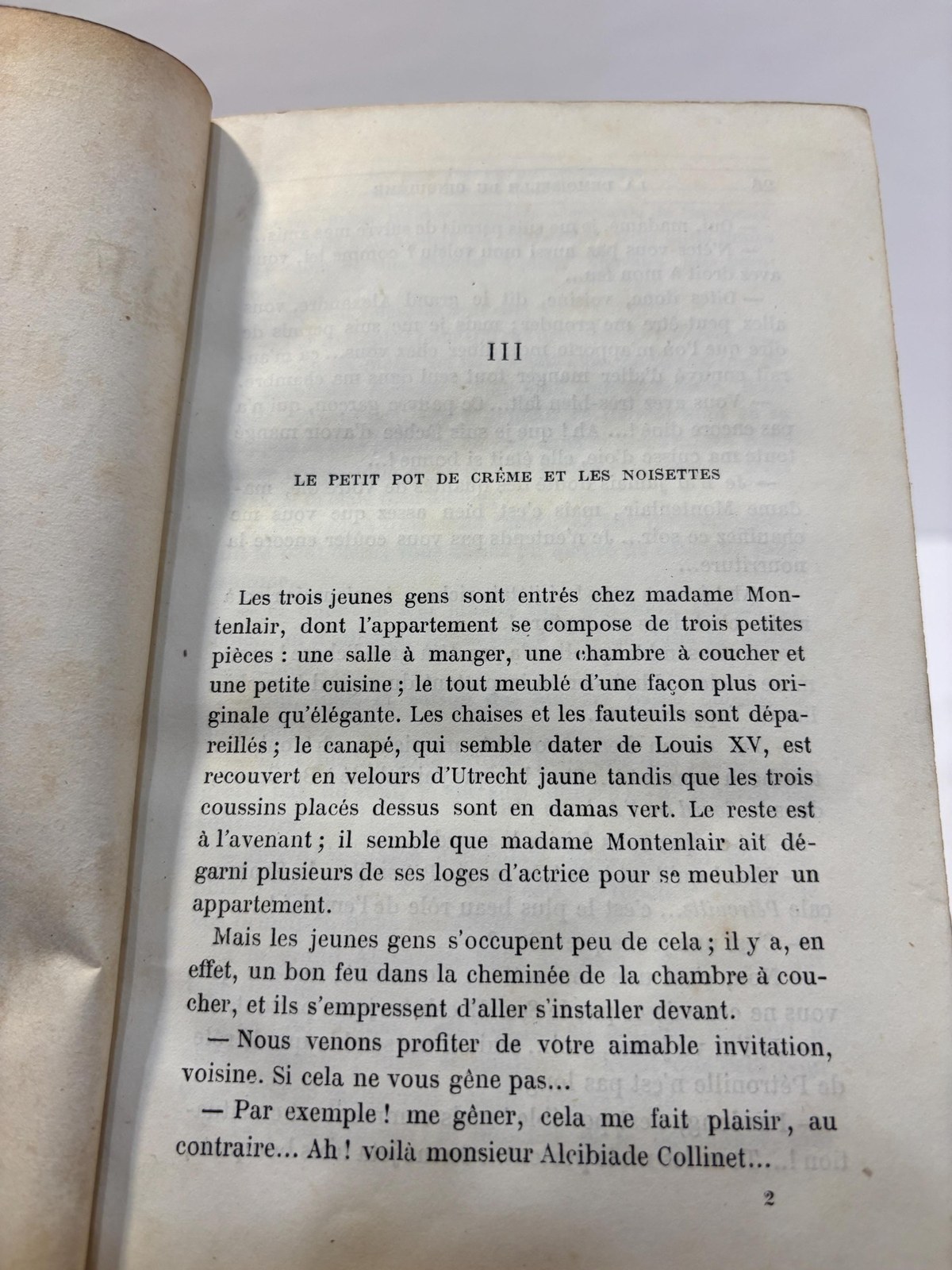 La Demoiselle Du Cinquieme Translated: The Young Lady of The Fifth (2 volumes) — photograph 6.