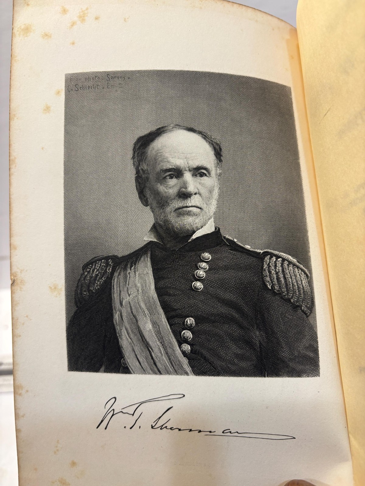 Memoirs of Gen. W.T. Sherman, written by Himself, With an Appendix, Bring Life Down to its Closing Scenes, also A Personal Tribute and Critique of The Memoirs… Fourth Edition, Revised, Corrected, and Complete. — photograph 2.