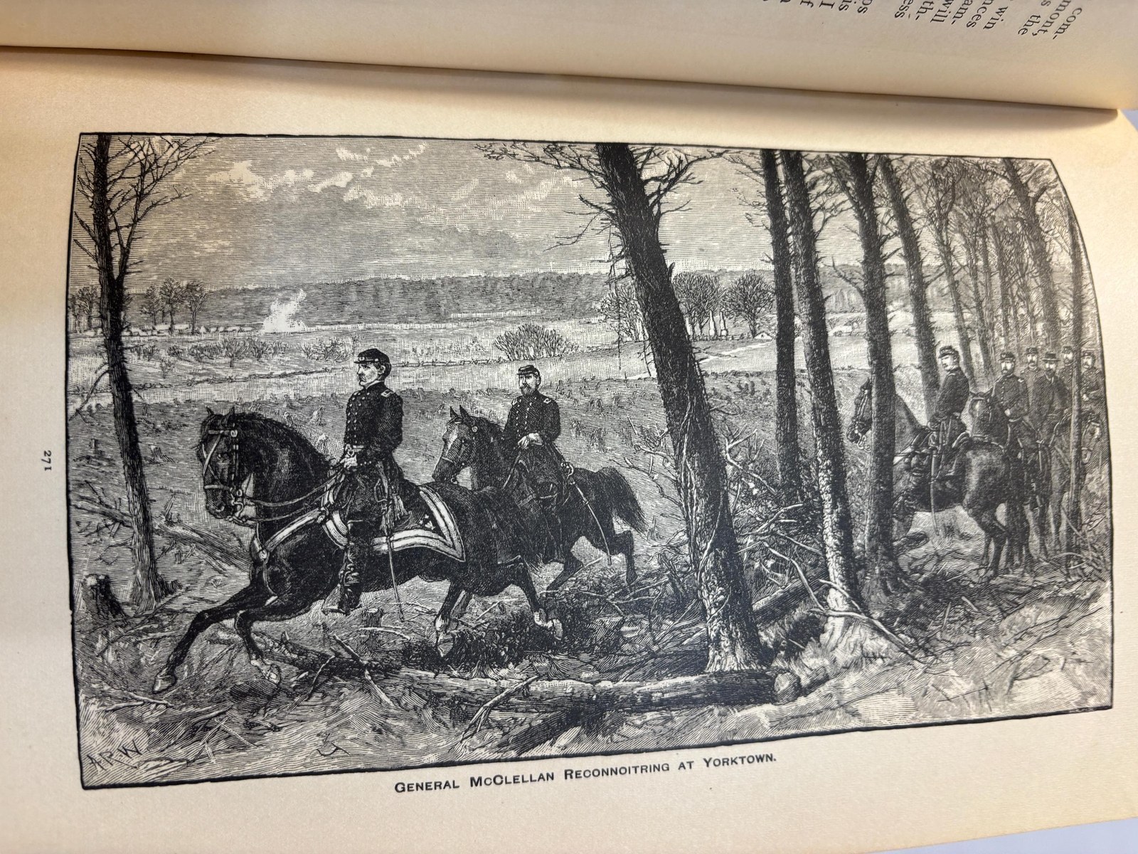 McClellan's Own Story, The War for The Union, The Soldiers Who Fought It, The Civilians Who Directed It, and His Relations to It and To Them. — photograph 10.