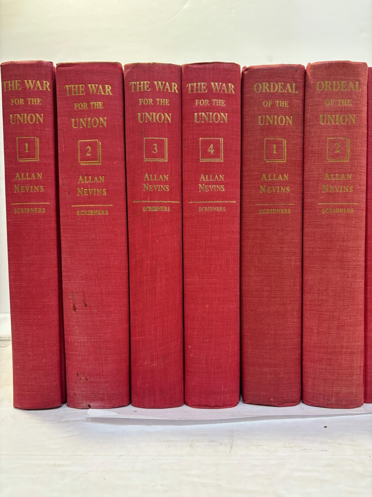 The War for the Union (4 vols) and The Ordeal of the Union (2 vols) — photograph 2.