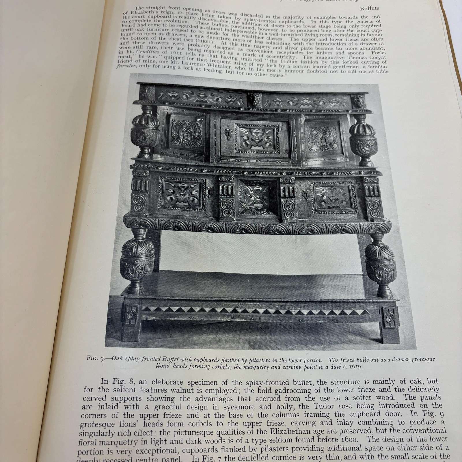 Prospectus for The Dictionary of English Furniture — photograph 8.