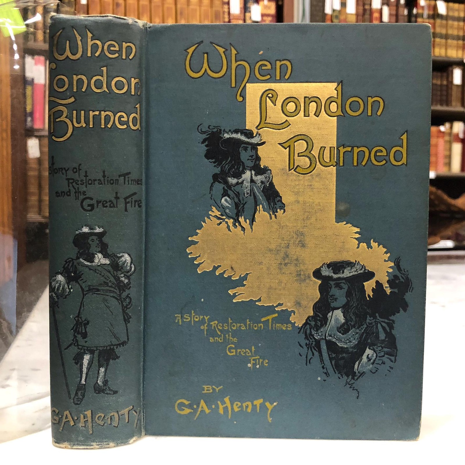 The Works of G.A. Henty. Thirty-Two Volumes of Historical Fiction by George Alfred (G.A.) Henty, 1893-1902 — photograph 2.