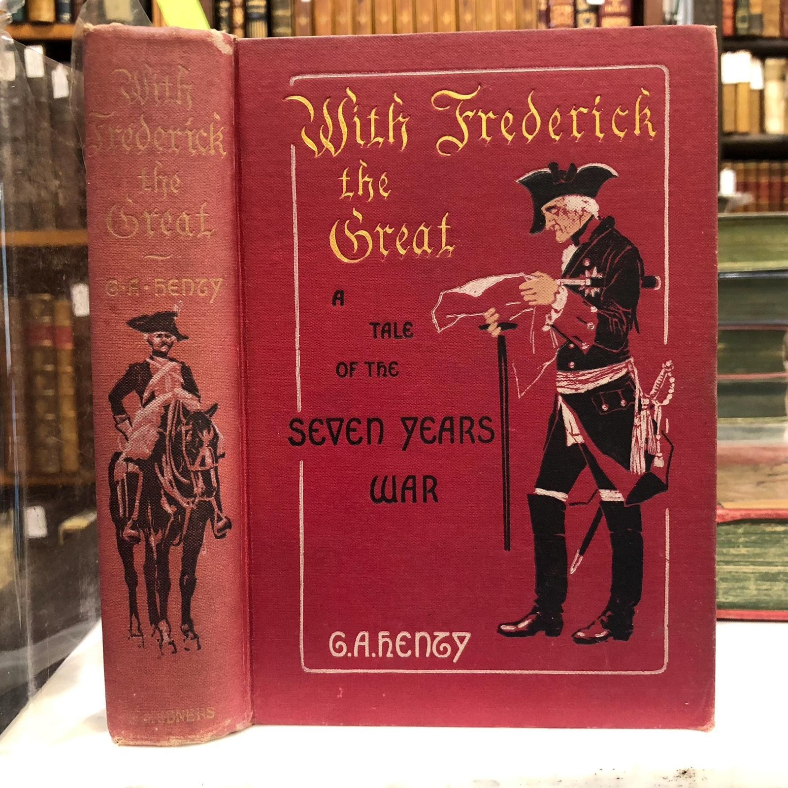 The Works of G.A. Henty. Thirty-Two Volumes of Historical Fiction by George Alfred (G.A.) Henty, 1893-1902 — photograph 6.