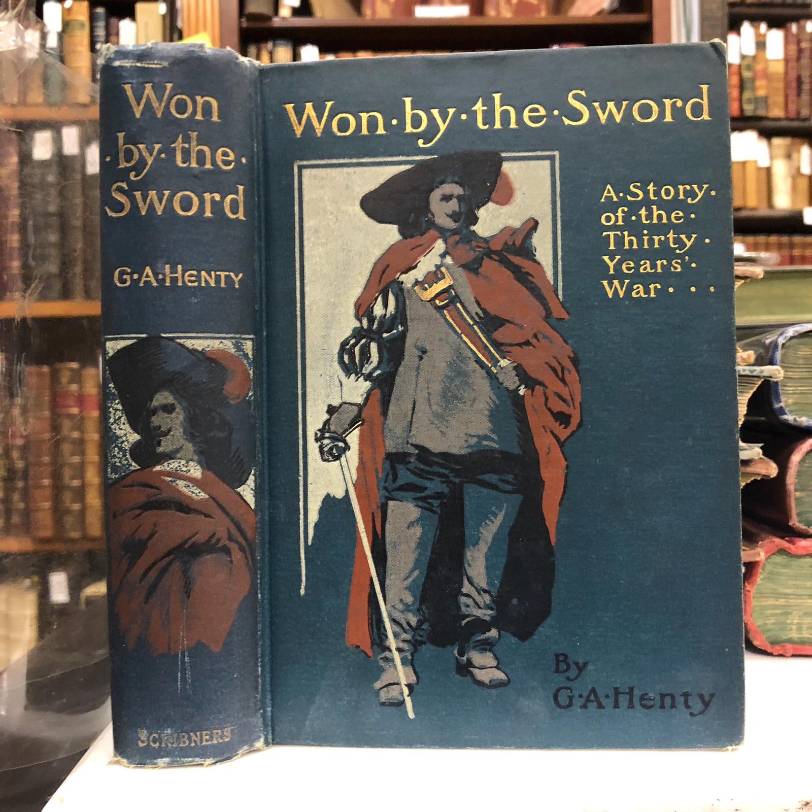 The Works of G.A. Henty. Thirty-Two Volumes of Historical Fiction by George Alfred (G.A.) Henty, 1893-1902 — photograph 8.