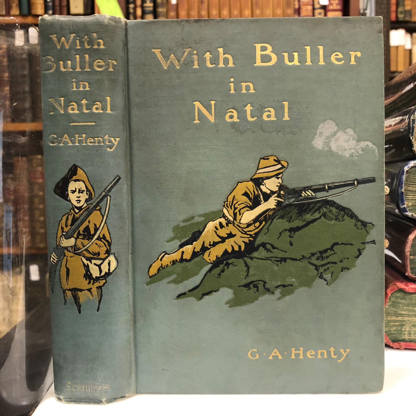The Works of G.A. Henty. Thirty-Two Volumes of Historical Fiction by George Alfred (G.A.) Henty, 1893-1902 — photograph 9.