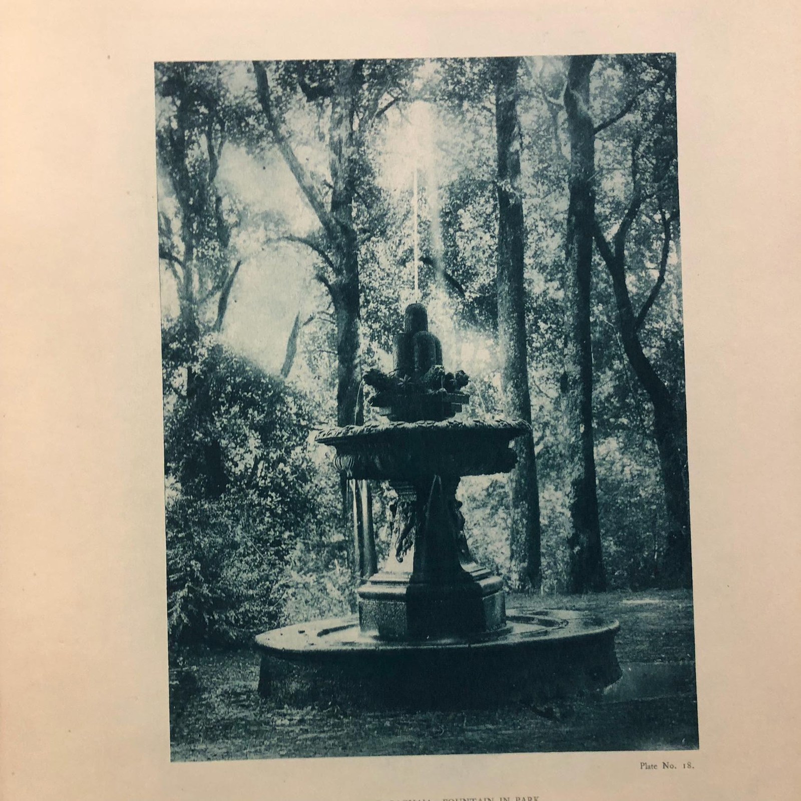 Architectural Gardens of Italy. A Series of Photogravure Plates from Photographs Made For and Selected by A. Hollanmd Forbes, Editor of Architecture. In Three Parts. Edition Limited to Seven Hundred and Fifty Numbered Sets. — photograph 6.