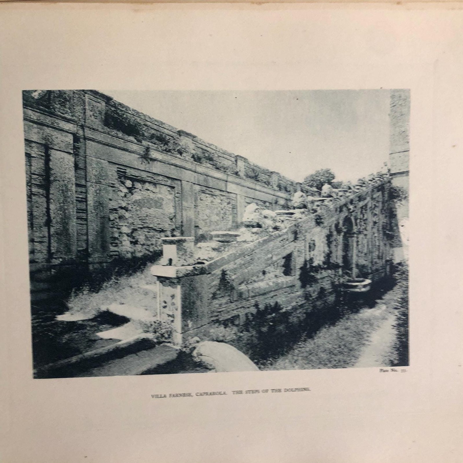 Architectural Gardens of Italy. A Series of Photogravure Plates from Photographs Made For and Selected by A. Hollanmd Forbes, Editor of Architecture. In Three Parts. Edition Limited to Seven Hundred and Fifty Numbered Sets. — photograph 8.