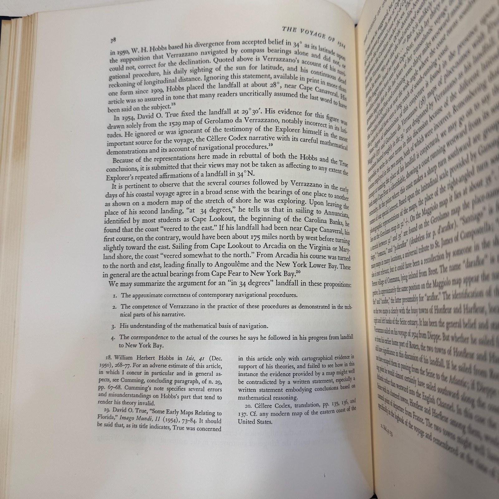 The Voyages of Giovanni da Verrazzano 1524-1528 heavily illustrated with maps — photograph 9.