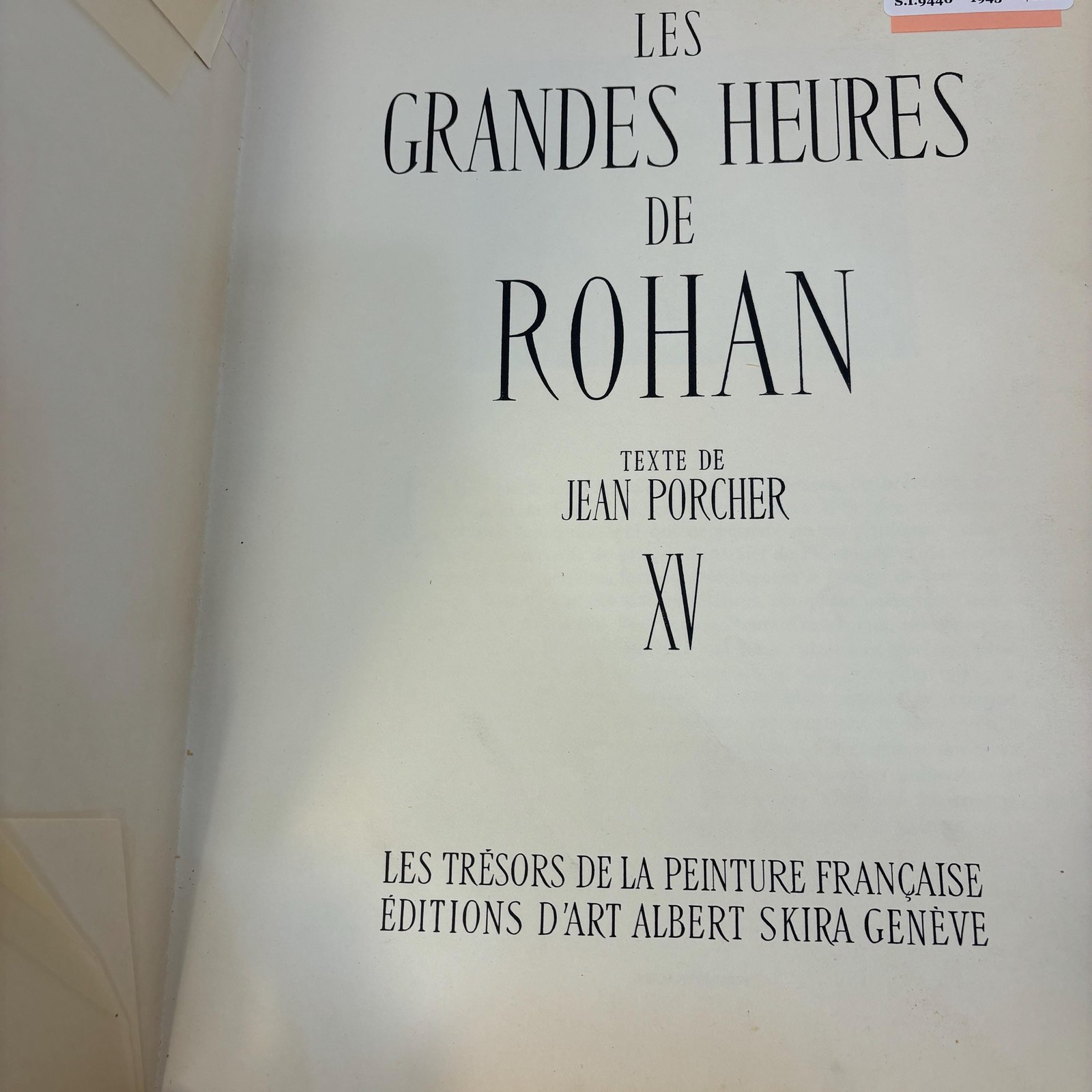 Les Grandes Heures de Rohan XV — photograph 3.