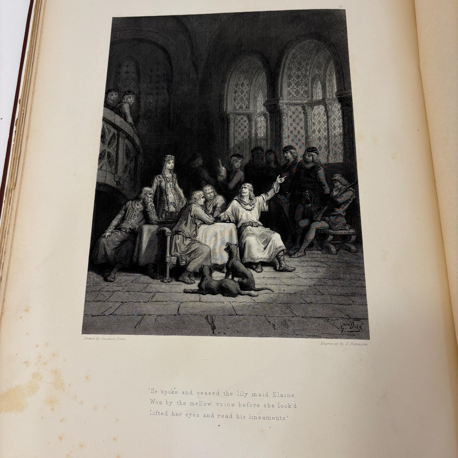 Elaine, Illustrated by Gustave Dore — photograph 7.