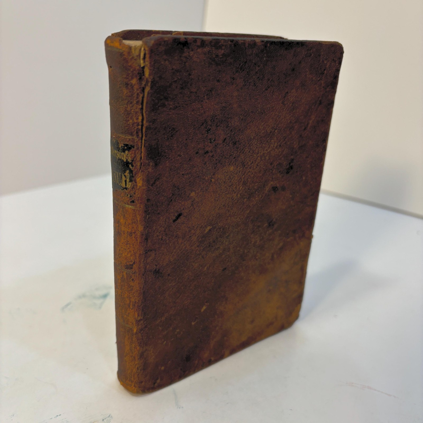Manual of Parlimentary Practice, Composed Originally for The Senate of The United States. The Constitution of The United States, and The Rules for Conducting Business in Both Houses of Congress; With all the amendments, erasures and additions, down to the year 1848; Concluding with a Tabular Statement of the Population of The United States, and the Apportionment of Representatives in Congree, under the Census of 1840. — photograph 2.