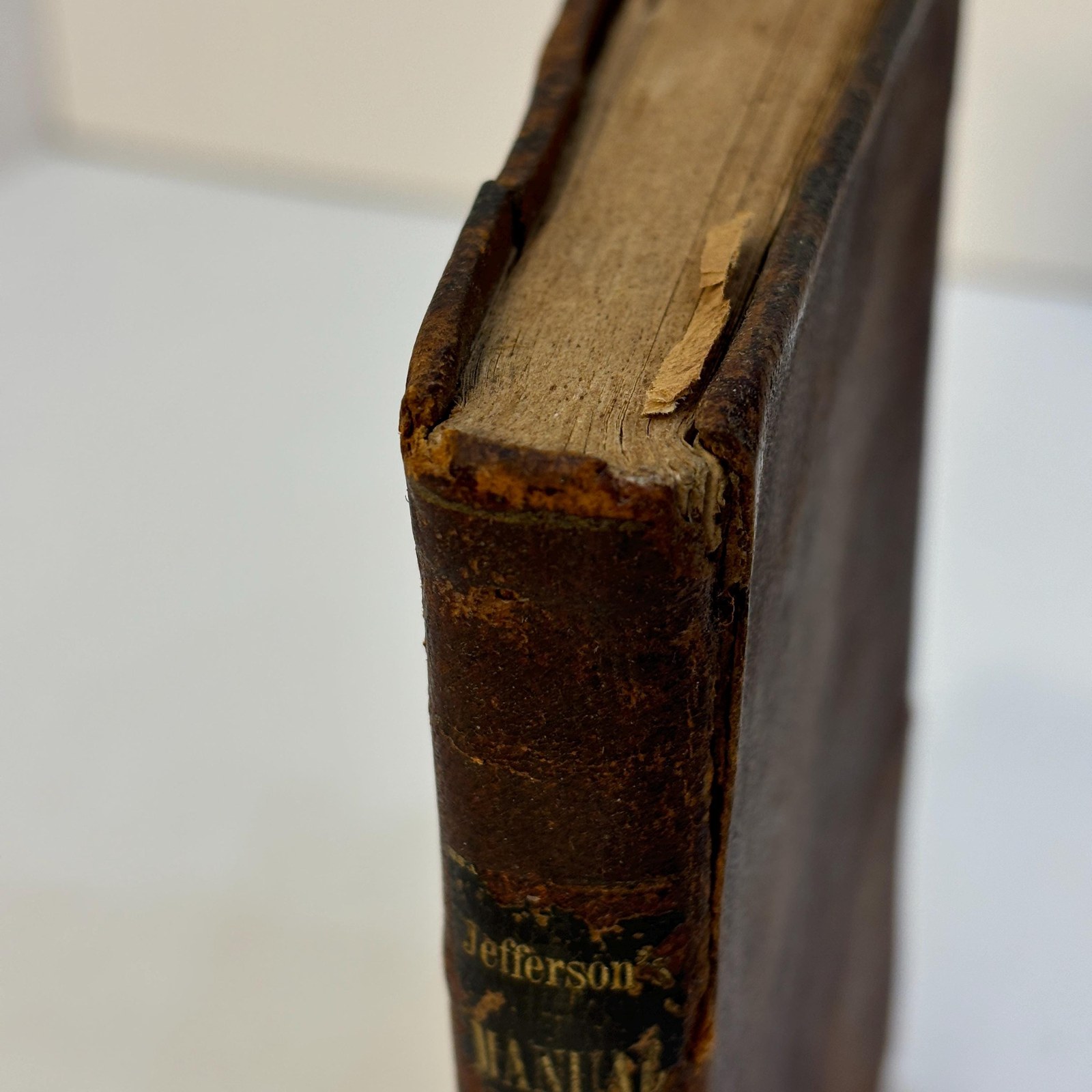 Manual of Parlimentary Practice, Composed Originally for The Senate of The United States. The Constitution of The United States, and The Rules for Conducting Business in Both Houses of Congress; With all the amendments, erasures and additions, down to the year 1848; Concluding with a Tabular Statement of the Population of The United States, and the Apportionment of Representatives in Congree, under the Census of 1840. — photograph 8.