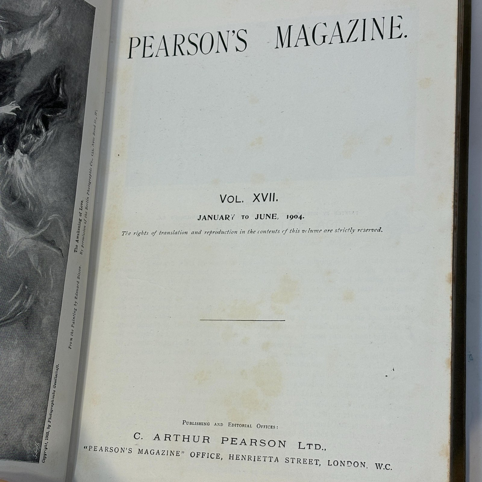 Pearson's Magazine, vol. XVII: January to June, 1904 — photograph 2.