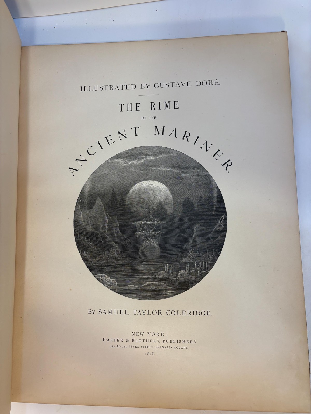 Illustrated by Gustave Dore, The Rime of The Ancient Mariner — photograph 2.