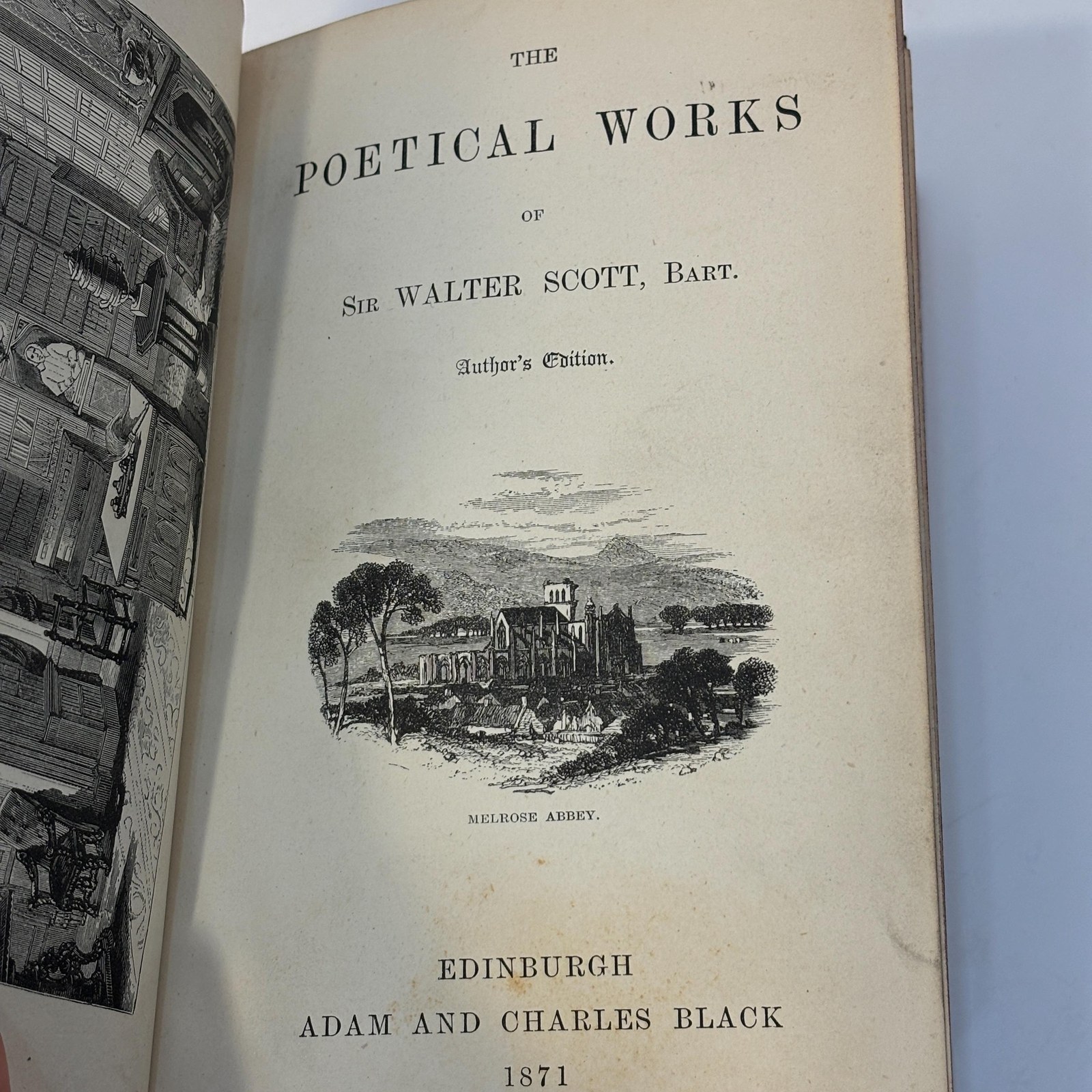 The Poetical Works of Sir Walter Scott, Third Edition — photograph 2.