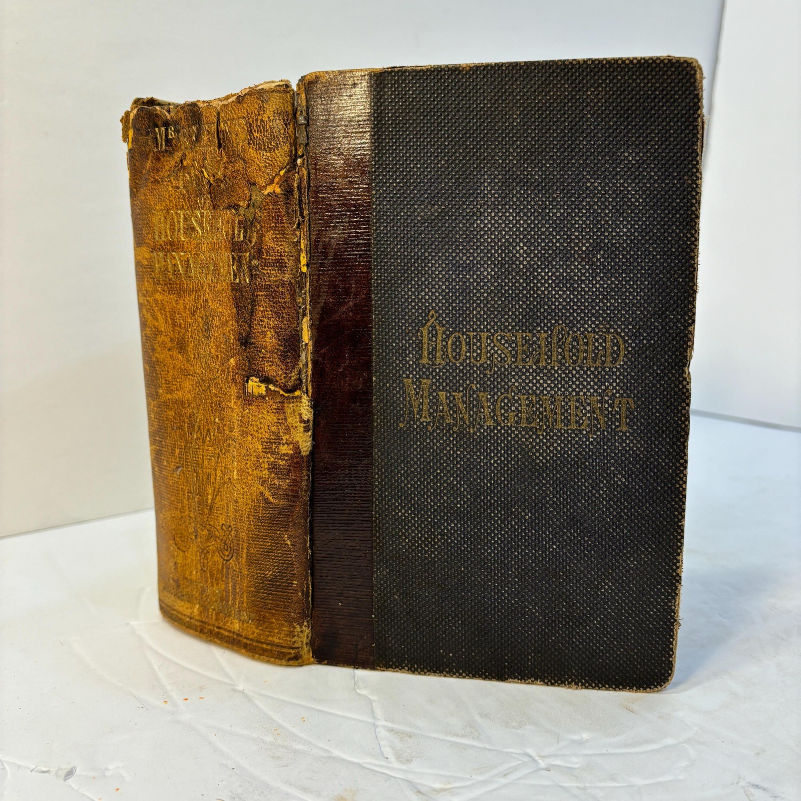 The Book of Household Management; Comprising Information for the Mistress, Housekeeper, et al. Also, Sanitary, Medical, & Legal Memoranda; With a History of The Origin, Properties, and Uses of All Things Connected With Home Life and Comfort. First Edition, Second Issue. — photograph 2.