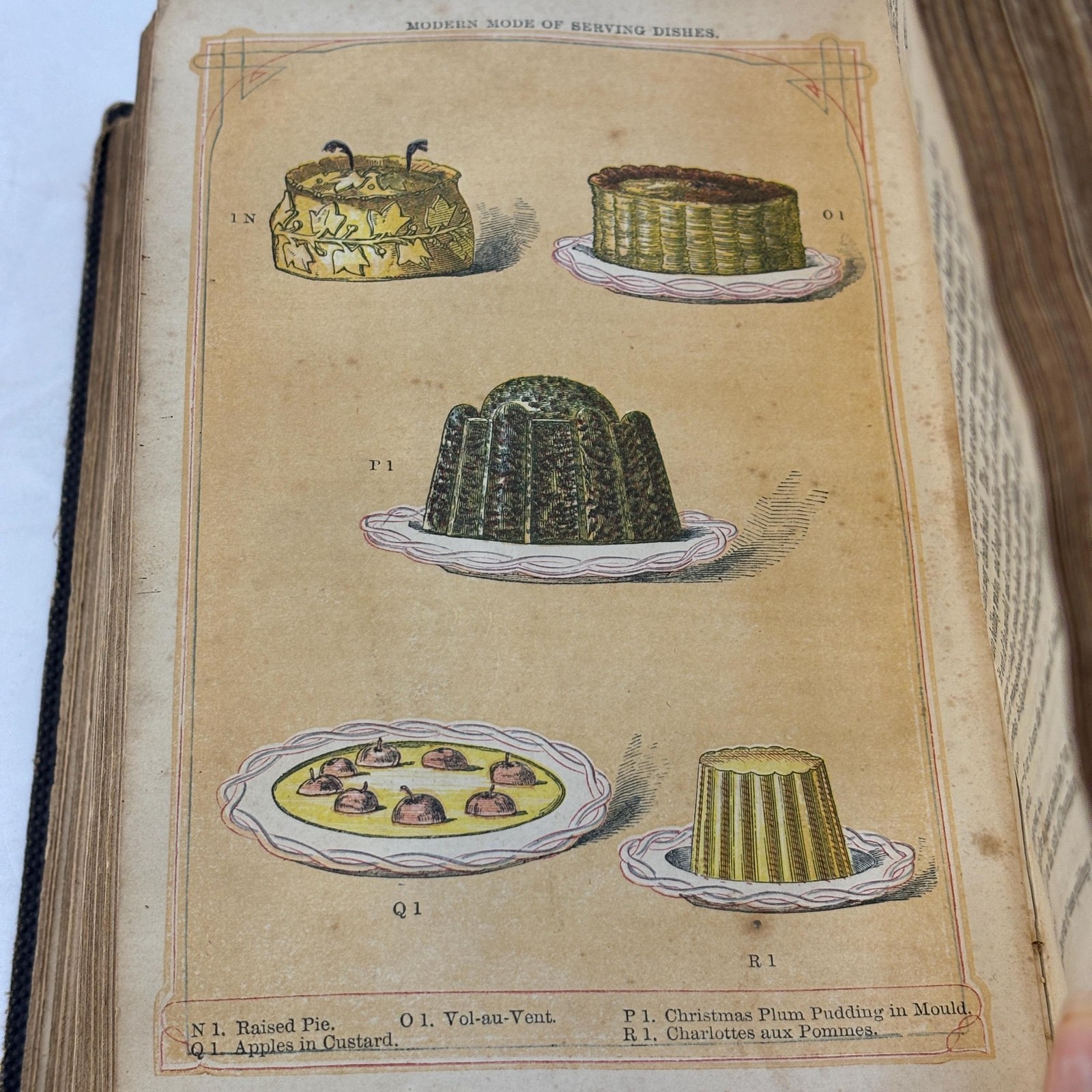 The Book of Household Management; Comprising Information for the Mistress, Housekeeper, et al. Also, Sanitary, Medical, & Legal Memoranda; With a History of The Origin, Properties, and Uses of All Things Connected With Home Life and Comfort. First Edition, Second Issue. — photograph 6.