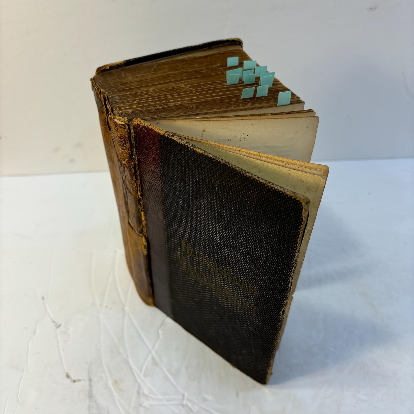 The Book of Household Management; Comprising Information for the Mistress, Housekeeper, et al. Also, Sanitary, Medical, & Legal Memoranda; With a History of The Origin, Properties, and Uses of All Things Connected With Home Life and Comfort. First Edition, Second Issue. — photograph 7.