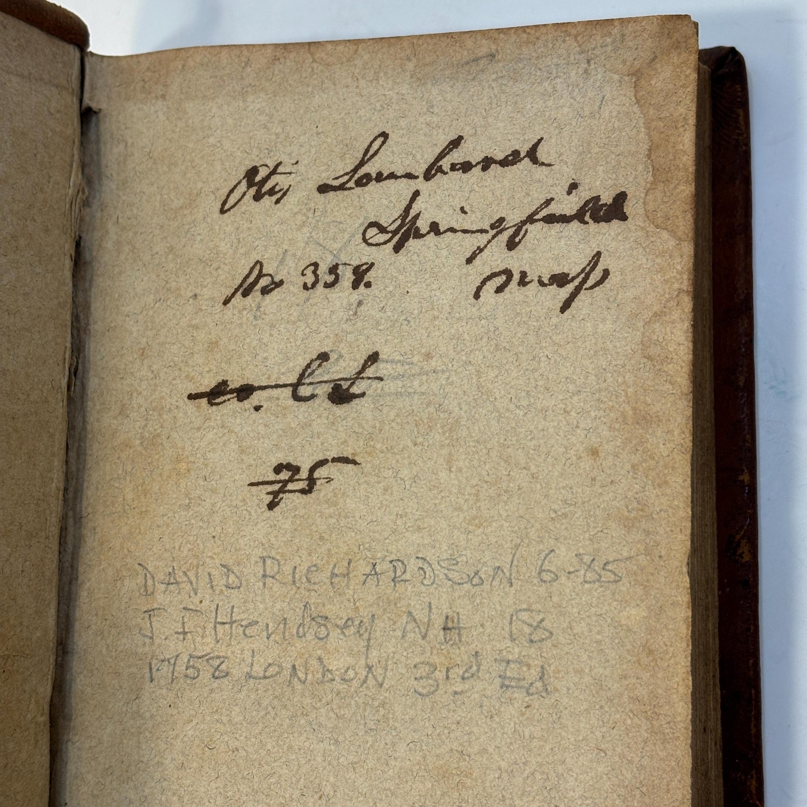 Selectæ E Profanis Scriptoribus Historiæ, Quibus admista sunt Varia Honeste Vivendi Præcepta, Ex iisdem Scriptoribus deprompta. Editio Tertia. Translated: Selections From profane (that is, non-sacred) Writers, Of histories, To which are added Various precepts For living honorably, Drawn from those same writers. Third edition. — photograph 10.