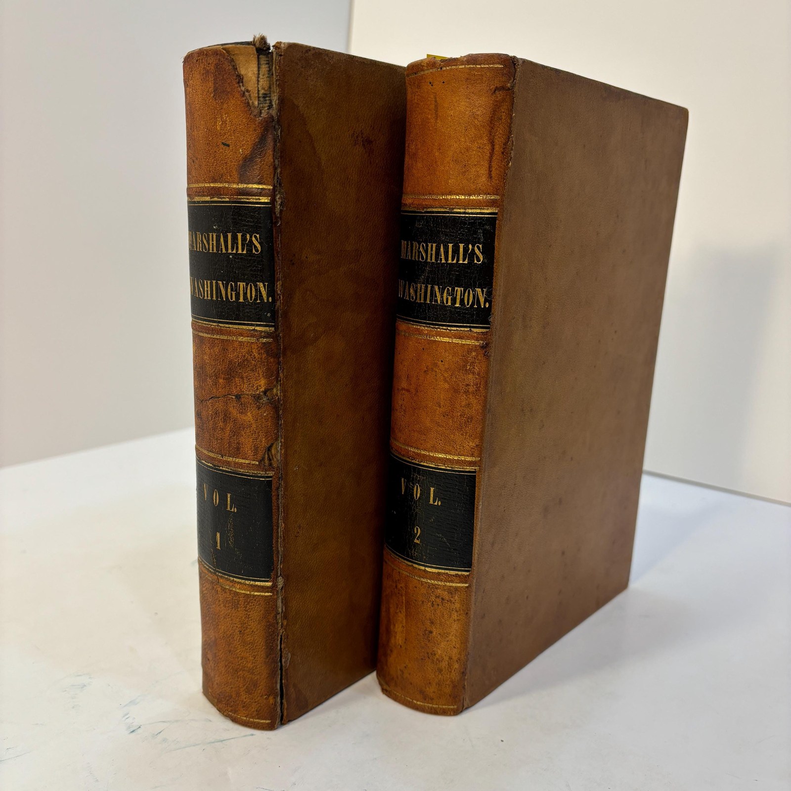 The Life of George Washington, Commander In Chief of The American Forces, During the War Which Established The Independence of His Countyry, and First President of The United States. Compiled Under The Direction of The Honourable Bushrod Washington, From Original Papers Bequeathed to Him by His Deceased Relative. In Two Volumes, Second Edition, Revised and Corrected by The Author. — photograph 9.
