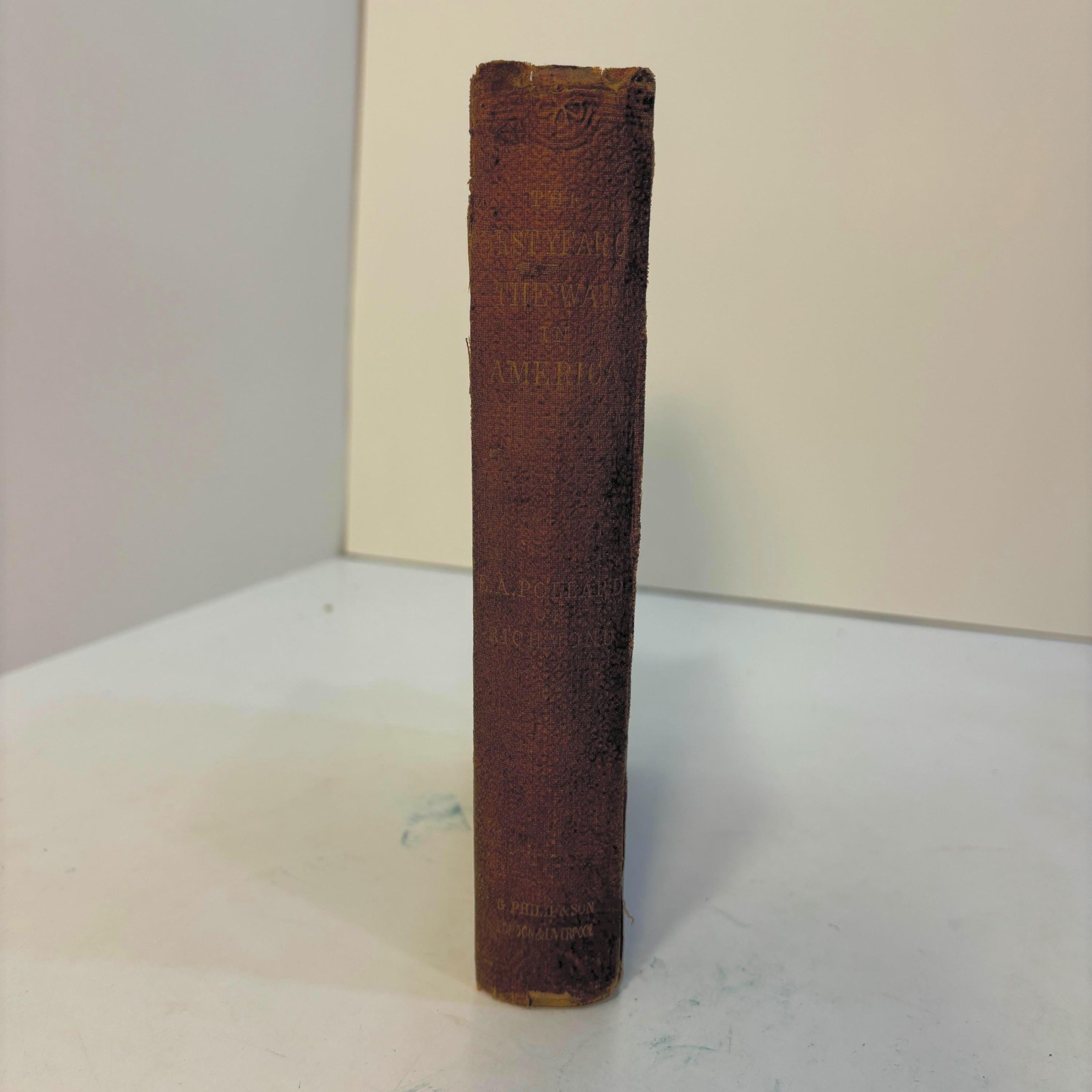 The First Year of The War in America. Reprinted From the Last Corrected and Revised Richmond Edition. (Second Edition) — photograph 7.