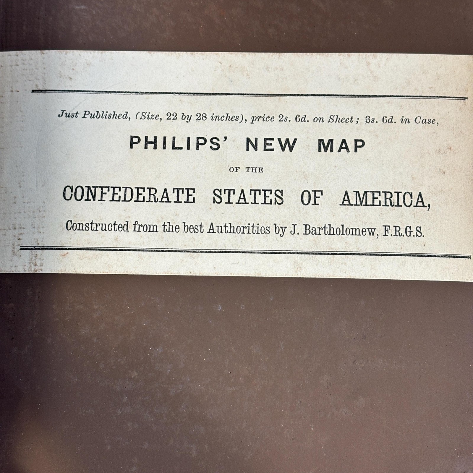 The First Year of The War in America. Reprinted From the Last Corrected and Revised Richmond Edition. (Second Edition) — photograph 8.