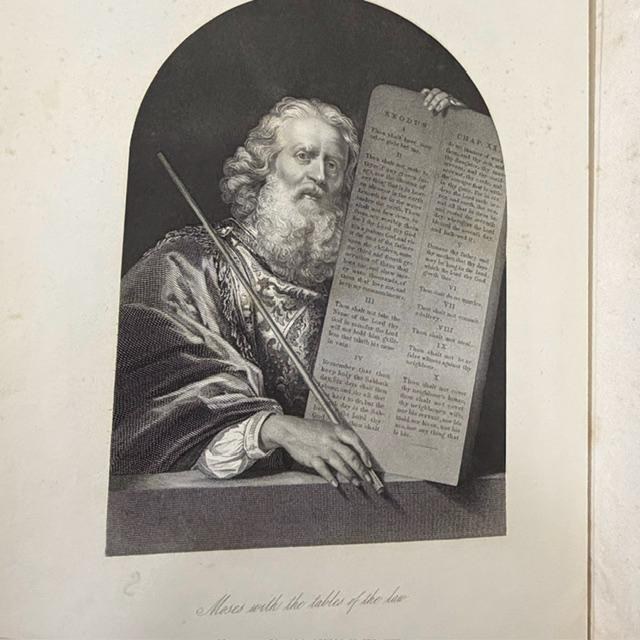 The Devotional Family Bible: With Practical and Experimental Reflections on Each Verse of The Old and New Testament, and Rich Marginal References. Illustrated with Numerous Engravings. (2 volumes) — photograph 2.